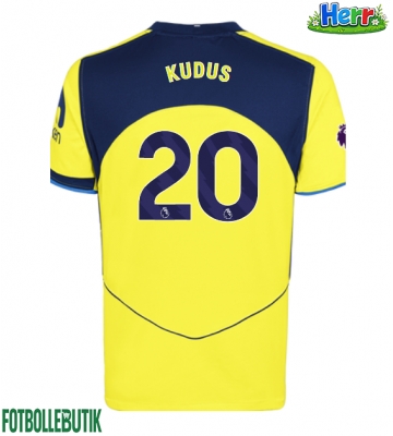 Tottenham Hotspur Mohammed Kudus #20 Tredje Tröja 2025-26 Kortärmad